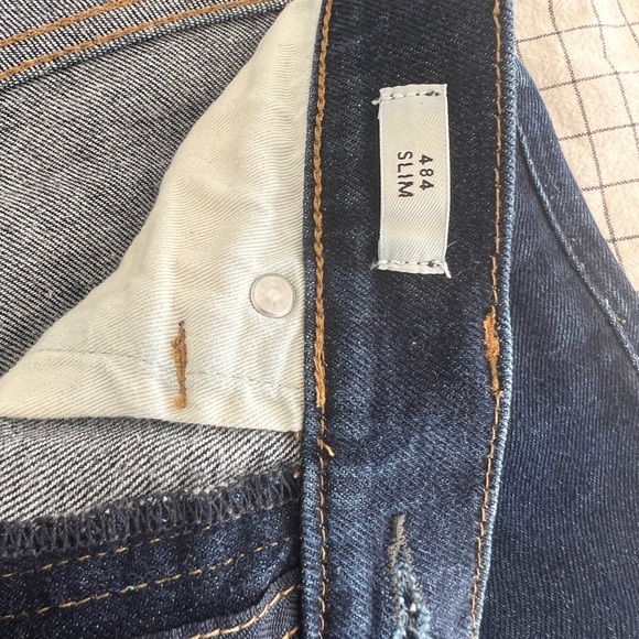 J. Crew - 484 Slim - Dark Blue - 33 Waist 34 Inseam - Picture 8 of 9